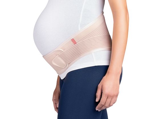  Bort Maternity Belly Support Pregnancy Belt Abdominal Obesity  Belt Back Pain Made in Germany (Size 2: 41.3 – 47.2 inches) : Health &  Household